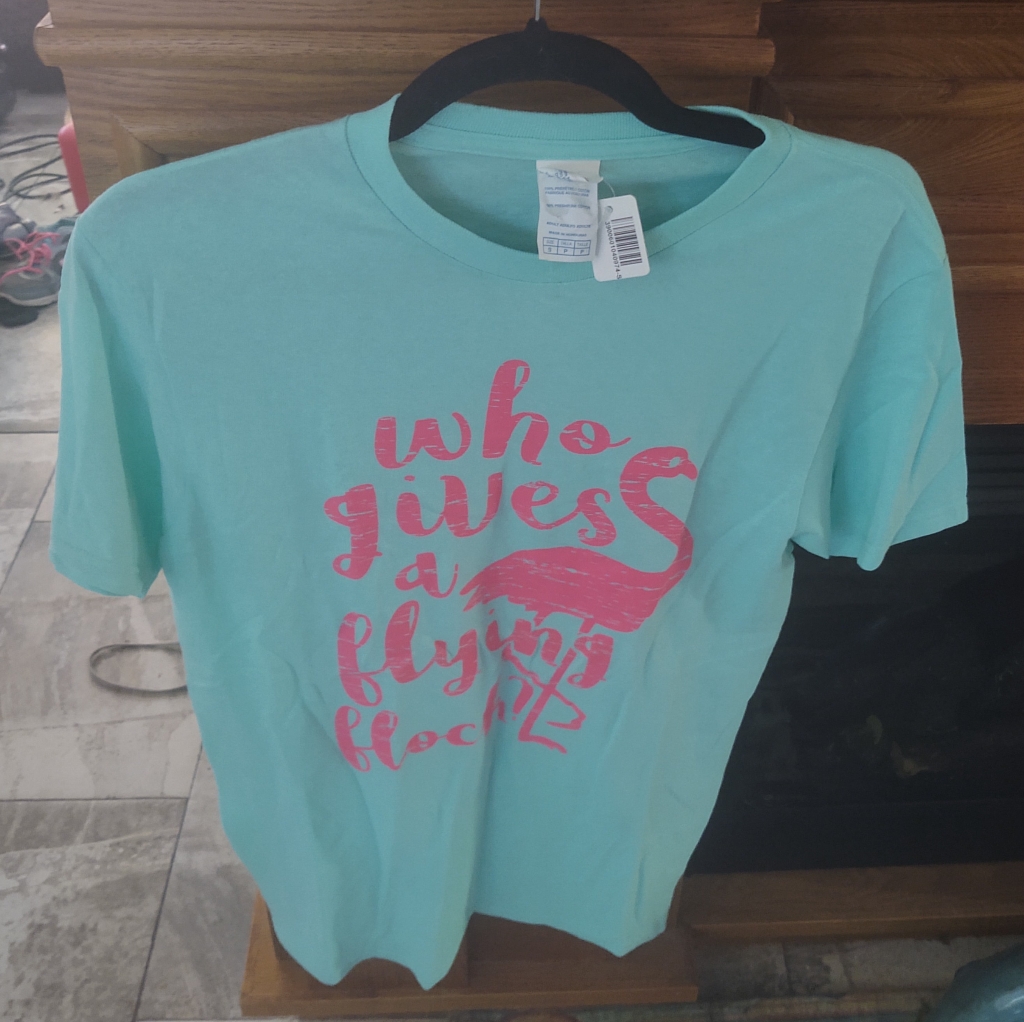 Graphic Tee Who Gives A Flying Flock